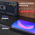 thumbnail image 3 of Phone Case for S23 FE Case Samsung Galaxy S23 FE Phone Case, Military Grade, Heavy Duty, with Kickstand Ring, Support Magnet Car Mount for Samsung Galaxy S23 FE Case Blue, 3 of 12
