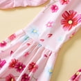 thumbnail image 4 of Toddlers Kids Girls Boys Summer Clothes Outfits Kids Cotton Short Sleeve Shirt Shorts Set,Soft 6-24 Months 2T 3T 4T 5T 6T 7T 12-24 Months, 4 of 7