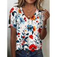 thumbnail image 2 of Blusas primaverales de algodón de talla grande HOTYD para mujer, estilo bohemio, 2 of 2