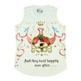 thumbnail image 5 of Disney Junior's Cinderella Happily Ever After Sublimated Muscle Tank Top, 5 of 6