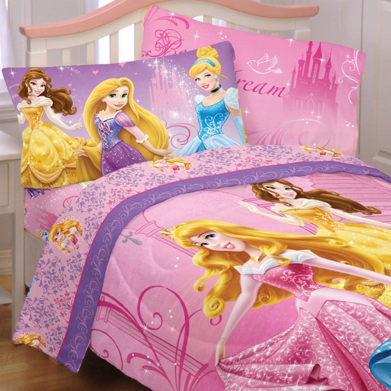 Disney Princesses Bedding Set Glamour Comforter Sheets