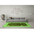 thumbnail image 3 of Ahgly Company Indoor Rectangle Oriental Green Industrial Area Rugs, 7' x 9', 3 of 4