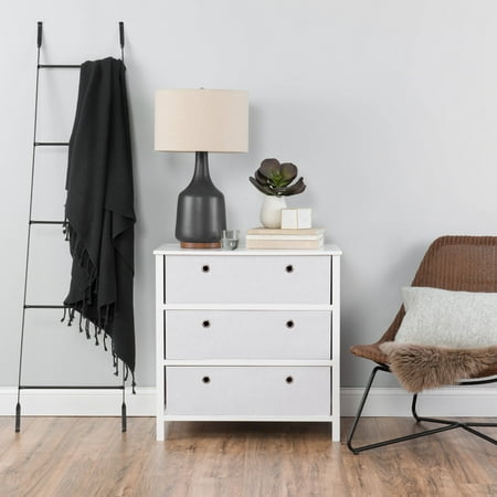 - Foldable Furniture 3 Drawer Single Dresser - Achim EZ Home Solutions