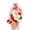 Multicolor, variant on Lovely Bag Crochet Rose Flower Bouquet Keychain Car Keyring Holder Charm Valentines Gifts for Women Mom Wife