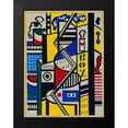 thumbnail image 2 of Vintage Apple Collection 12x14 Black Modern Framed Museum Art Print Titled - Fernand LÃ©ger - Study for Cinematic Mural-Study VI, 2 of 5