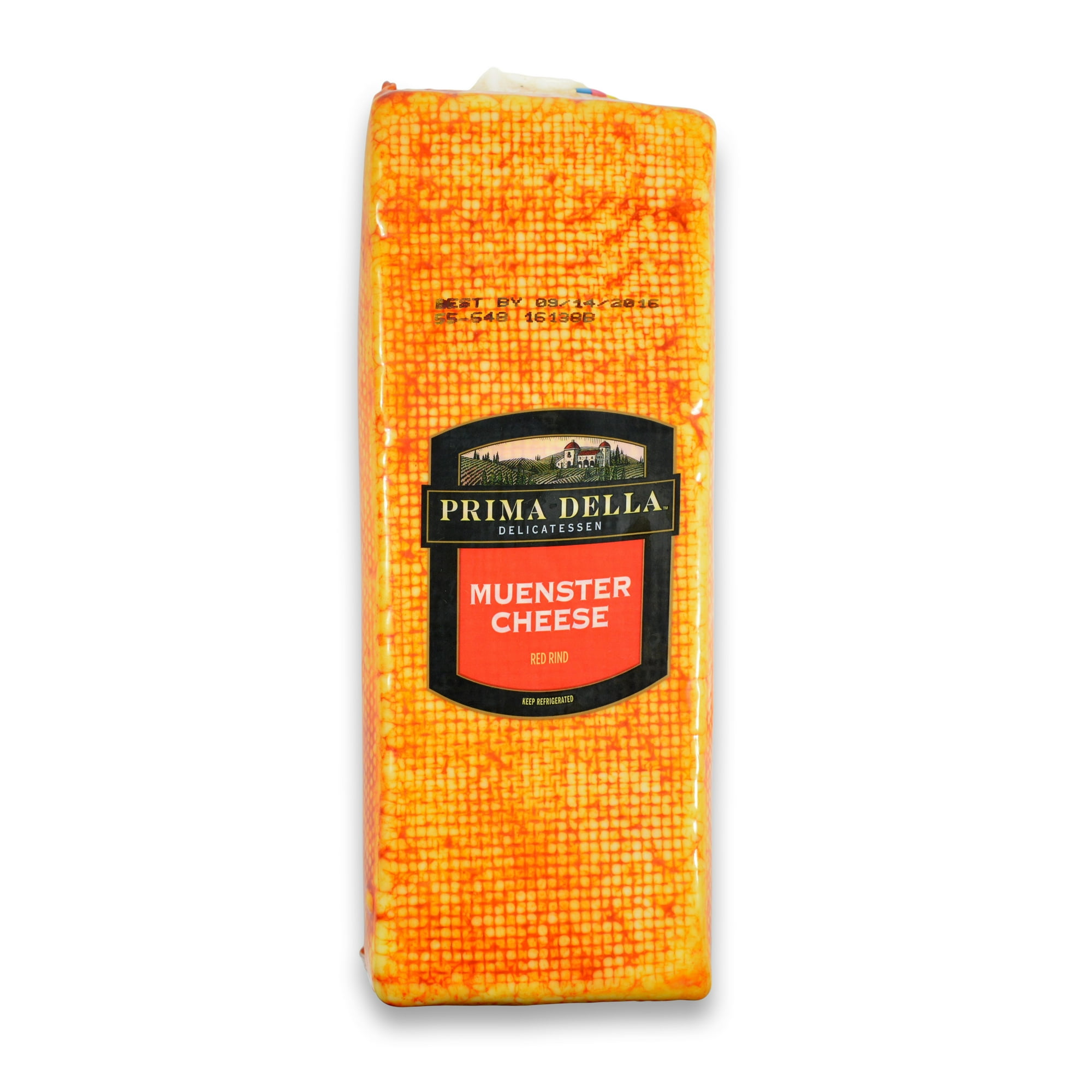 Prima Della Muenster Cheese, Deli Sliced (Refrigerated Bag)