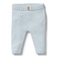 thumbnail image 1 of Wilson+Frenchy Knitted Legging - Bluebell (0-3 Months), 1 of 4