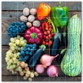 thumbnail image 1 of Picture-Tiles.com: Fruit Ceramic Tile Wall Mural WAL500667-55XL. 60"W x 60"H using (25) 12" x 12" Ceramic Tiles-Satin Finish, 1 of 3