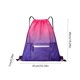 thumbnail image 3 of Mochila de cordón con gran capacidad, malla transpirable, material de poliéster, multicolor, uso deportivo y casual, 49x41 cm, 3 of 6