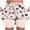 Pink, variant on Rezuofi 1 Pcs Yoga Skorts for Women Solid Color Athletic Tennis Shorts Lightweight Tummy Control Floral Print