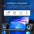 thumbnail image 4 of 2pcs portable Loudspeaker Kit USB Versatile PC Stereo Speaker For Loudspeaker Kit PC Smartphones Laptops, 4 of 9
