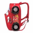 thumbnail image 3 of Mochila QWZY para niños pequeños, impermeable, con dibujos animados, color rojo, 3 of 5