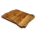 thumbnail image 3 of Valentine's Day Gift Organic Acacia kitchen Cutting Chopping Charcuterie Board Platter Butcher Block for Cheese and Vegetables Meat (King Queen Cards Board 11.1"L x 8.7"W), 3 of 7