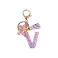 thumbnail image 2 of Llavero Alfabeto inglés Llavero Llavero con colgante de mariposa Regalo creativo para llavero Mochila Bolso Decoración Llavero de moda lindo , Hugo  Encanto llavero, 2 of 10