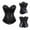 Noir, variante sur Dvkptbk Gaine pour Femmes Gaine Rétro à Rivets pour Femmes Corsets de Cour Européens et Américains Gaine pour Femmes Bas du Ventre Grande Taille Bande Abdominale Post-Partum - Soldes d'Été Liquidation
