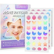 Kokovifyves Beauty Clearance under $5.00 Acne Patches, Pimple Patches,Hydrocolloid Acne Stickers-Cover Dot for Acne, Pimples, Whiteheads, Zit, Spots,Draw Out Oil & Impurities-84 Dots