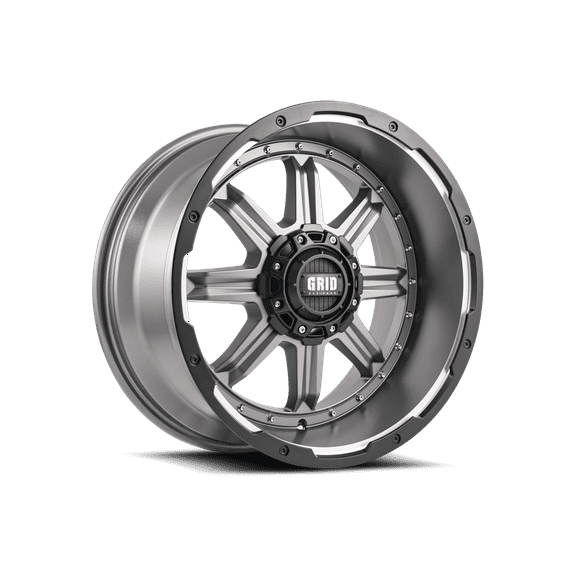 Grid Custom Wheel for 20x9 inch Matte Anthracite Milled 129645A356