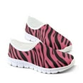 thumbnail image 5 of Psesaysky Zebra Print Red Casual Shoes for Women Fashionable Comfortable Walking Shoes Slip-on Tennis Shoes Loafers for Girls Women, 5 of 7