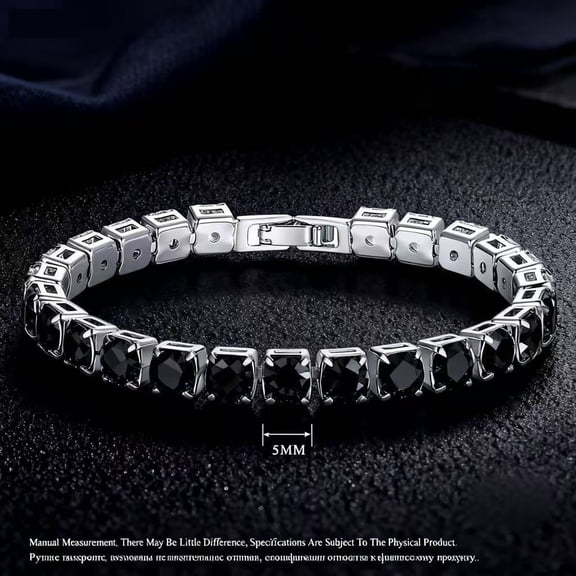 Round Cut Cubic Zirconia Tennis Bracelet Eternity Classic Link Chain Jewelry