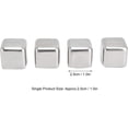 thumbnail image 5 of Stainless Steel Ice Cube, 4PCS Reusable Whiskey Stones Chilling Rocks Whiskey Cubes Tray and Ice Tong Bundle for Party Bar Supplies, 5 of 5