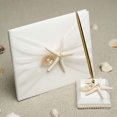 thumbnail image 2 of 1 Set Pen Holder Set Exquisite Festive Touch Fabric Aesthetic Visual Effect Signature Pen Holder for Home, 2 of 7