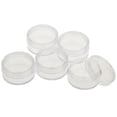 thumbnail image 2 of 5pcs 10g Cosméticos Frascos Vacíos Ollas Depósito De Polvo Crema De Sombra De Ojos Claros Sunnimix ollas brillo, 2 of 8