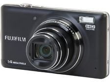 Fujifilm 14MP Black Digital Camera 10X Optical Zoom Fujinon Lens T350K ...