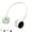 C Green, variant on Neck Fan, Portable Bladeless Fan, Adjustable Neck Fan with LED Display, Hands-Free Personal Wearable Fan, Lightweight Neck Fan, Rechargeable Cooling Neck Fans, Long Battery Life Neck Fan for Travel