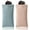 Blue+Pink, variant on Squeeze Top Sunglass Case, New Soft Leather Eyeglass Glass Case Travel Sunglasses Pouch