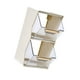 thumbnail image 2 of Organizador de bolsitas de té de 2 niveles, multiusos, gran capacidad para escritorio Blanco, 2 of 9