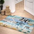 thumbnail image 3 of Beach Starfish Bath Rugs, Sea Shell Ocean Bathroom Rug Mat,Washable Cover Floor Rug Carpets Floor Bath Mat Bathroom Decorations, Starfish Beach Bathroom Door Mat Rug Kitchen Rug(19"X31"Inch), 3 of 3