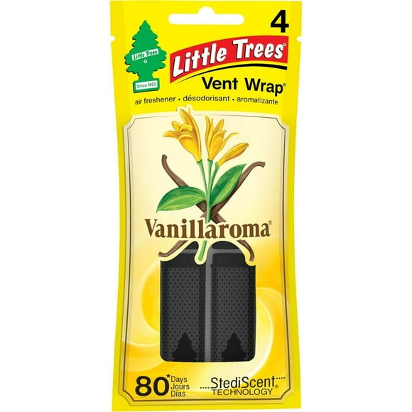 Ambientador para Auto LITTLE TREES Vent Wrap Vanillaroma x16