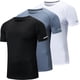 thumbnail image 1 of Paquete de Camisetas Deportivas Hombre, Playeras Deportivas para Hombre con Elementos Reflectantes, Ajuste seco Que Absorbe la Humedad, Apto para Deportes, Trabajo,Noche para Correr, 1 of 3