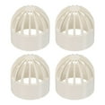 thumbnail image 1 of Uxcell 2 Inch (50mm) Fish Cover Permeable Cap, 4Pcs Aquarium Guard, White, 1 of 6