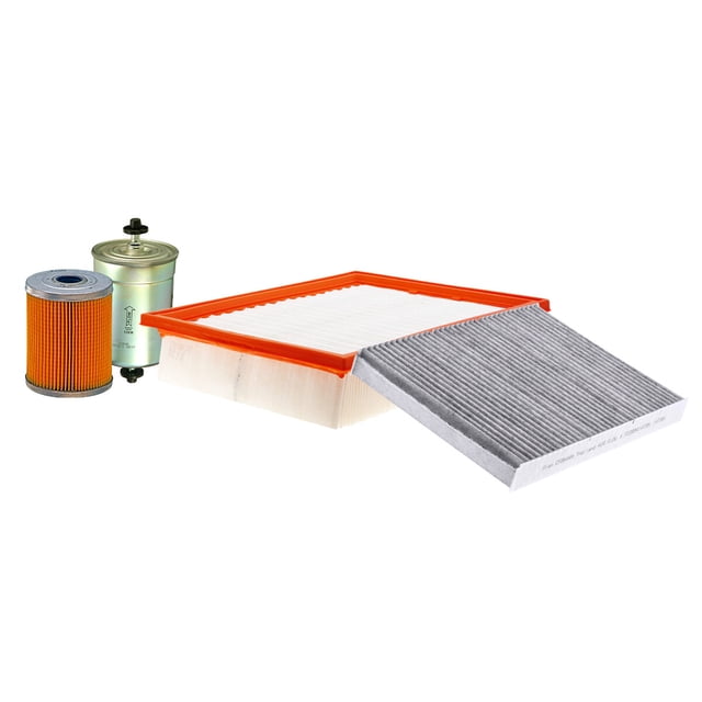 Kit De Filtro De Aire, Filtro de Aceite, Filtro de Combustible y Filtro de Cabina 4 PIEZAS Compatible con Volkswagen Jetta V6 2.8L DE 1994 A 1996