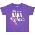 thumbnail image 3 of Inktastic Breast Cancer Awareness My Nana is a Fighter Boys or Girls Toddler T-Shirt, 3 of 5