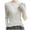 Beige, variant on VgaVtl Fall Winter T-Shirts Womens Plus Size Long Sleeve Thermal Cotton Womans Tops Layering Purple Plain Slim Leisure Shirts
