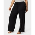 thumbnail image 6 of Super Soft Passports Women's Plus Size Pajama Casual Pants Wide Leg Drawstring Sleep Pajama PJ Cotton Casual Pants, 6 of 6