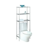Neu Home Luxury 3 Tier Metal Shelves Space Saver in Chrome
