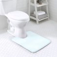thumbnail image 1 of Memory Foam Bath Rug  24”x36”  Dark Purple  Non Slip Bathroom Mat  Machine Wash, 1 of 7