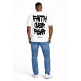 thumbnail image 2 of Faith Over Fear Psalms 118 Graphic T-Shirt Christian Inspirational Tee, 2 of 6