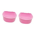 thumbnail image 3 of 2pcs Pet Hanging Feeder Cage Feeding Bowls Portable PP Material Easy Installation for Dogs Cats Puppy, 3 of 9