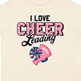 thumbnail image 4 of Inktastic I Love Cheerleading with Pom Poms and Megaphone Girls Toddler T-Shirt, 4 of 5