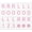 Pink, variant on Mahjong Solo Practice Board, Portable Single‑Piece Mahjong Practice Board for Leisure and Entertainment, Purple