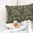 thumbnail image 5 of Kdxio Cotton Pillow Cases 20"x30" Pillowcases,Soft and Breathable Bedroom Pillow Cases-Green Snake Skin, 5 of 8