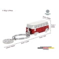 thumbnail image 3 of BRISA VW Collection VW T1 Bus 3D Llavero - Rojo, 3 of 4