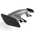 thumbnail image 5 of Ikon Motorsports 57" Trunk Spoiler Compatible with Universal Carbon Fiber Print JDM GT Style Rear Tail Spoiler Wing Lip Deck Lid ABS, 5 of 9
