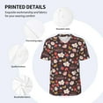 thumbnail image 5 of Fotbe To The Best Mom Baseball Jersey Shirt for Men and Women, Casual Short Sleeves Button Down T-Shirt-3X-Large, 5 of 9