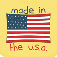 thumbnail image 4 of Inktastic Made in the U.S.A. Boys or Girls Baby Bib, 4 of 4