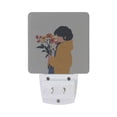 thumbnail image 5 of Yayeee LED Night Light for The Home Plug in With Light Sensors 2 Pack, Cartoon Flowers, 5 of 6